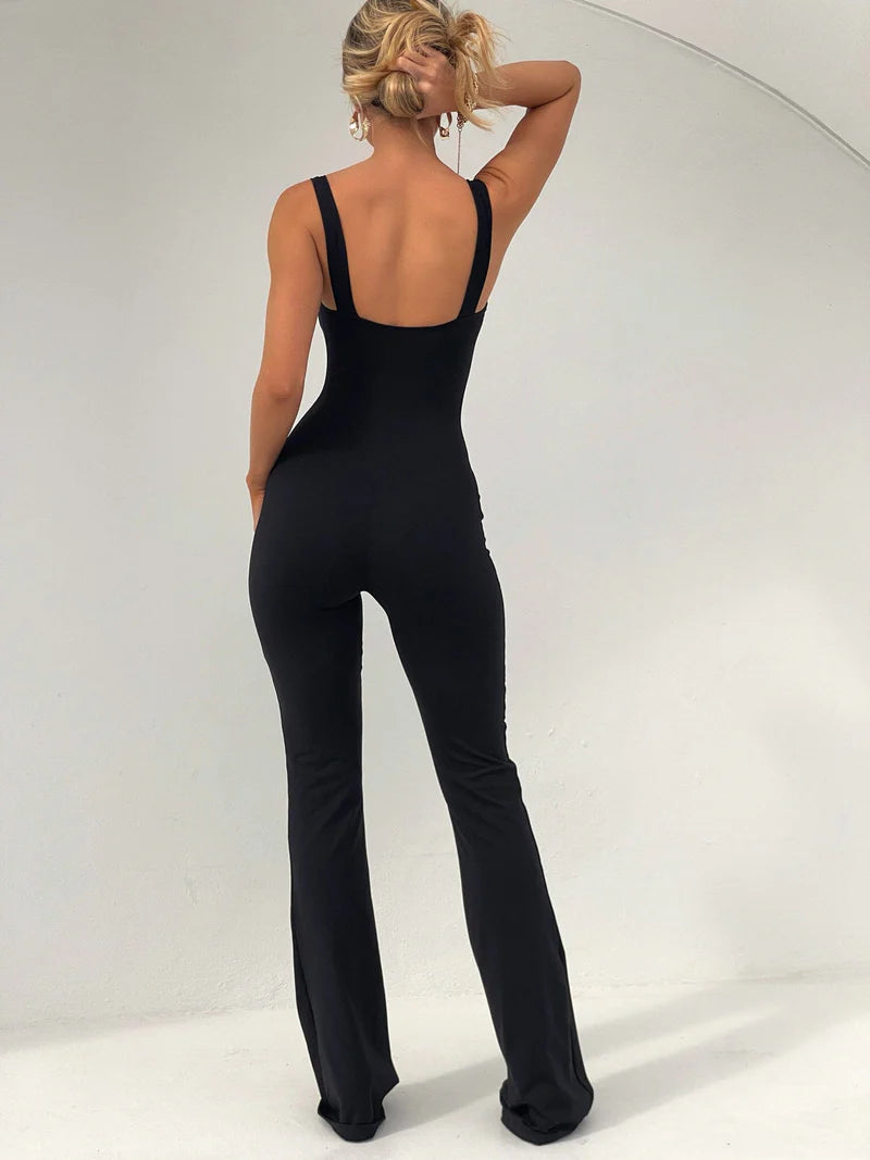 Viral Front Lace Jumpsuit